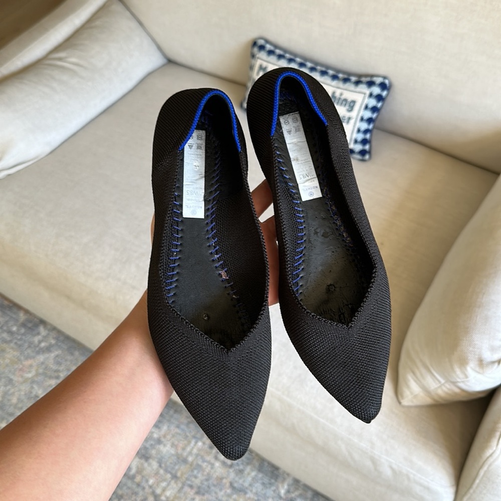 Rothy’s The Point with Brand New Insoles (old sizing)